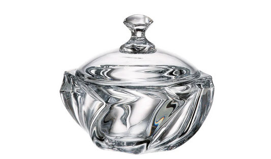 Mbajtese karamelesh kristali me kapak 20.5cm "Macao" Bohemia Crystal