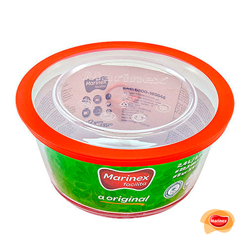 Tas qelqi me kapak hermetik Marinex 2.4L 6314